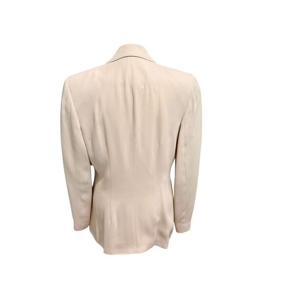 Vintage Ann Taylor cream size 6 blazer - Picture 2 of 3